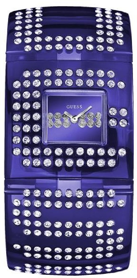 Guess WATCHES  CITY LIGHT PURPLE W18534L2 - Vista frontal