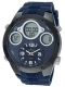 CHALLENGE 55MM ANADIGI BLUE DIAL & SILI