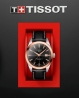 TISSOT GENTLEMAN POWERMATIC 80 SILICIUM SOLID 18K GOLD BEZEL  T9274074605100