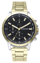 RELOJ MAURICIO 44MM MULTI BLACK DIAL IPG BRA