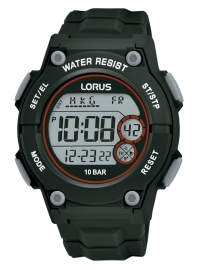 RELOJ Hombre Sports Digital correa negra 42mm