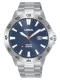 Hombre Sports Solar 3 agujas esf azul