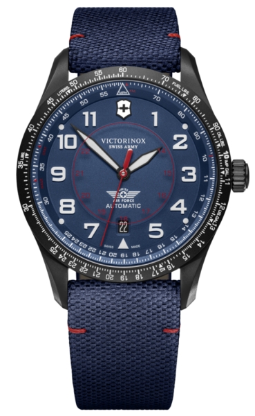 AIRBOSS MECHANICAL BLUE DIAL, BLUE NYLON