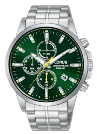 RELOJ Hombre Cronógrafo 43mm esf verde