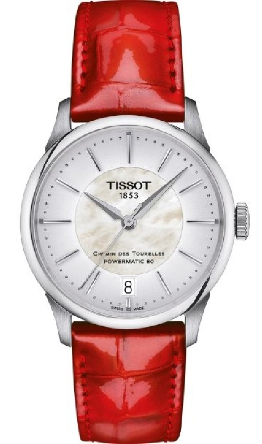 Tissot CHEMIN DES TOURELLES POWERMATIC 80  T1392071611100 - Vista frontal