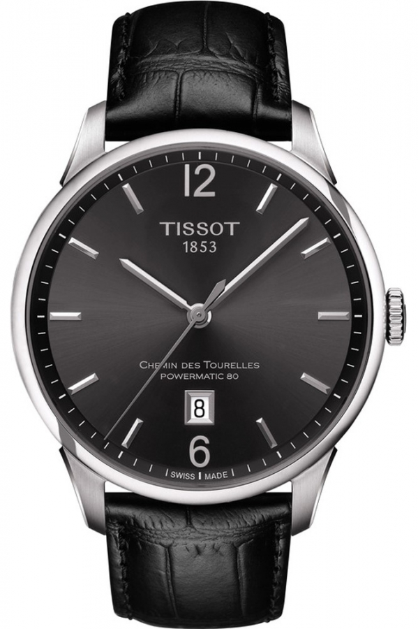 Tissot CHEMIN DES TOURELLES POWERMATIC 80   T0994071644700 - Vista frontal