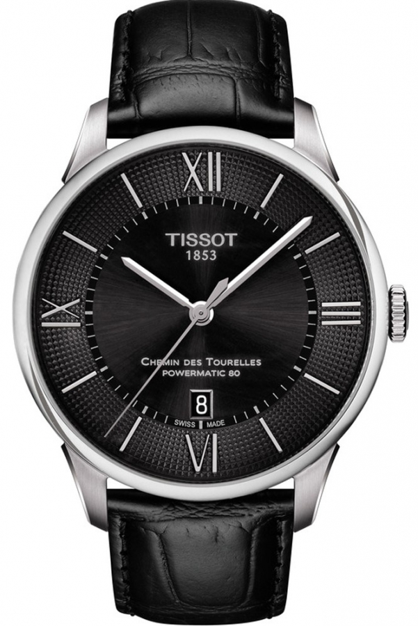 Tissot CHEMIN DES TOURELLES POWERMATIC 80   T0994071605800 - Vista frontal