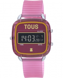 RELOJ D-LOGO FRESH FUCSIA