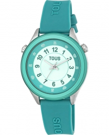 RELOJ MINI SELF TIME SS CORREA VERDE