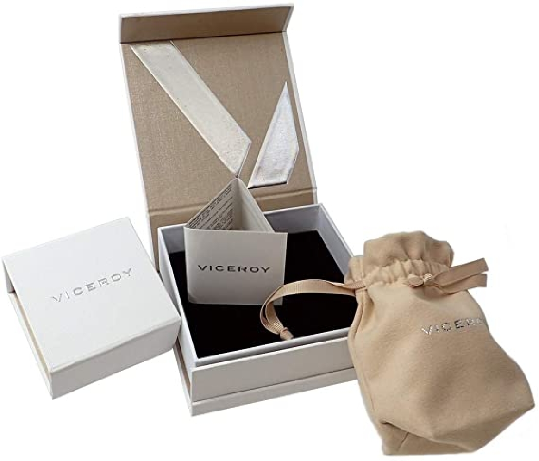 Viceroy Jewels Bracciale Donna In Argento 925 Con Zirconi, Motivo Farfalle, Placcatura Oro, 18-20 Cm