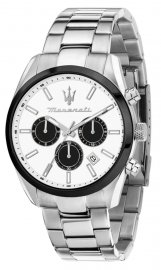 RELOJ ATTRAZIONE 43 MULTI. WHITE DIAL BR SS