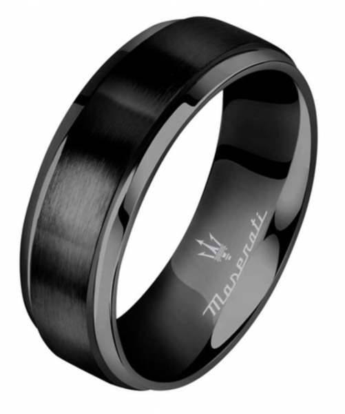 MASERATI J RING BLACK CERAMIC 023