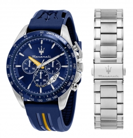 RELOJ MODENA EDITION 45 CHR BLU DI BR SS+BLU S