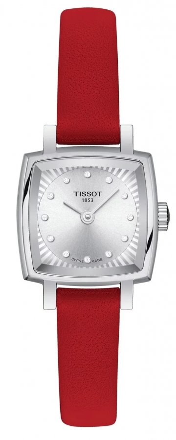 Tissot LOVELY/SLS/Q/ACIER/C.POURPRE/A  T0581091603600 - Vista frontal