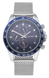 RELOJ CANARIAS 45MM MULTI BLUE DIAL SS MESH