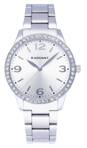 RADIANT FELINE 38MM SILVER DIAL SILVER BRAZ RA579201