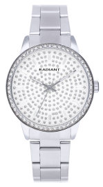 RELOJ RADIANT ECLIPSE 38MM WHITE DIAL SILVER BRAZ RA578201