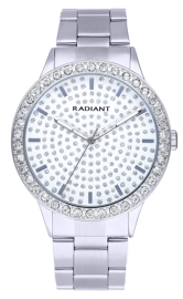 RELOJ RADIANT ECLIPSE 43MM WHITE DIAL SILVER BRAZ RA578204