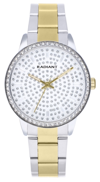 RADIANT ECLIPSE 38MM WHITE DIAL BITONE BRAZ RA578203