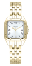RELOJ BAHAMAS 28MM WHITE DIAL IPG BRACELET