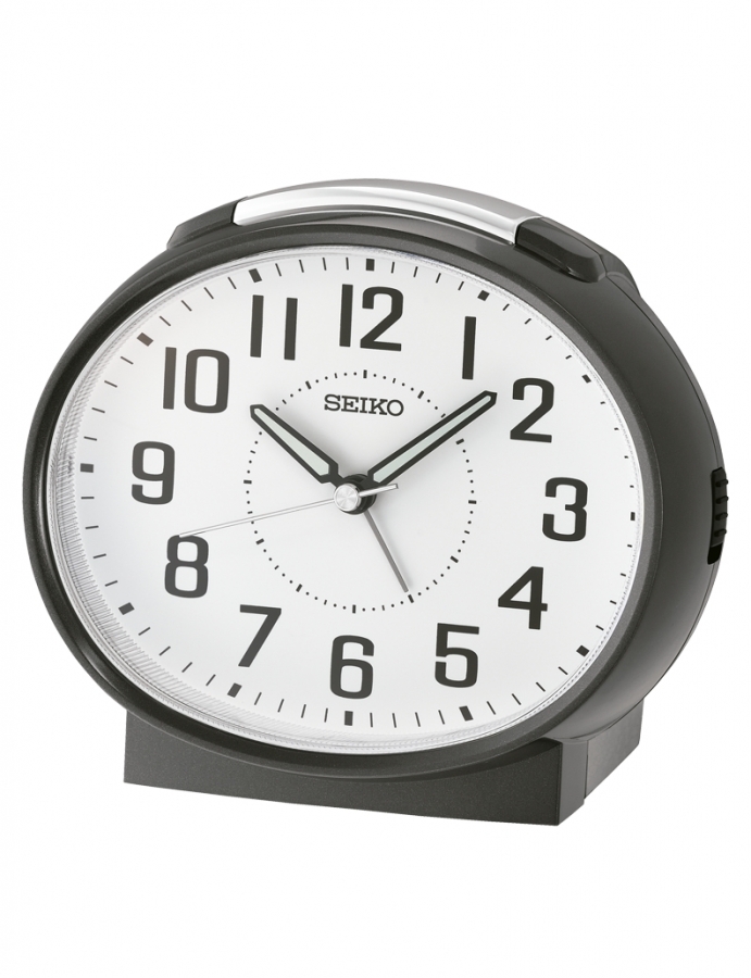 Seiko DESPERTADOR ANALóGICO  COLOR NEGRO QHK059K - Vista frontal