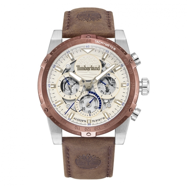 Sherbrook 2H Black Dial Brown Leather