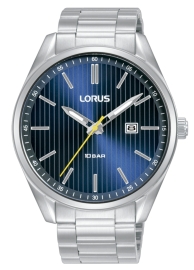 RELOJ Hombre Sports Cuarzo brazalete Esf azul