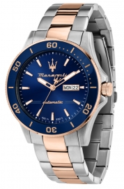 RELOJ MASERATI COMPETIZIONE 43MM AUTO BLUE DIA BR SS+RG R8823100001