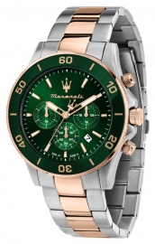 RELOJ MASERATI COMPETIZIONE 43MM CHR GREE DIAL BR SS+RG R8873600004