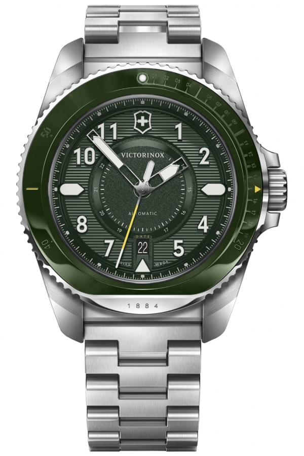 Victorinox JOURNEY 1884 MECH. GREEN DIAL, ARMYS V242015 - Vista frontal