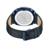 Norwood Blue Dial Blue Leather Dual Time