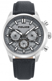 RELOJ Rangy Grey Dial Grey Leather Multif.