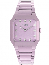 RELOJ KARAT ALUMINIO ROSA BRAZALETE