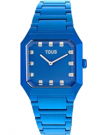 RELOJ KARAT ALUMINIO AZUL BRAZALETE