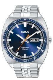 RELOJ Hombre Automático Doble Calendario azul