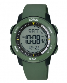 RELOJ Hombre Digital Correa Silicona verde