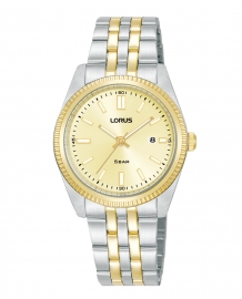 RELOJ Mujer Classic Cuarzo 3 Agujas bicolor