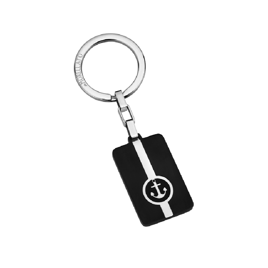 Morellato MARINE KEY. SS RECTAN. TAG ANCHOR IP-BK SU8902 - Vista frontal