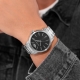 Raho Black Dial SS Bracelet 3H