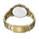 Mensor Black Dial IPGold Bracelet 3H