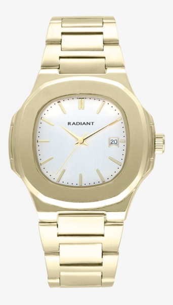 Reloj Hombre T-Time 42MM Dorado Brazalet