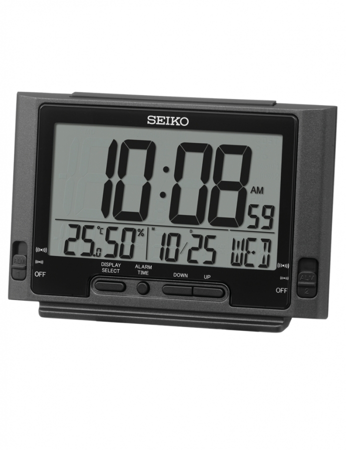 Seiko DESPERTADOR DIGITAL QHL095K - Vista frontal