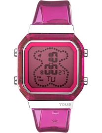 RELOJ D-BEAR FRESH DIGITAL SS FUCSIA