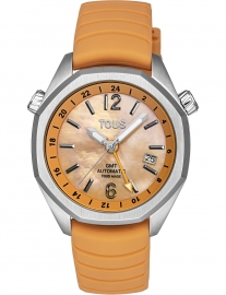 RELOJ TOUS NOW GMT SS ESFERA NACAR SALMON SILI