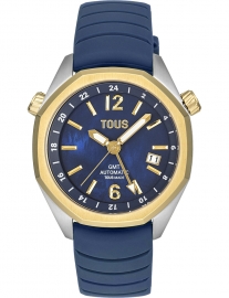 RELOJ TOUS NOW GMT SS / IPG ESFERA NACAR AZUL