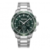 Parkman Green Dial Silver Bracelet
