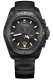 INOX CHRONO CARBON CASE, BLACK DIAL