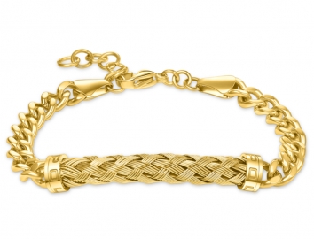 RELOJ CROSSED GOLD BRACELET