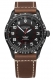 AIRBOSS MECH. BLACK DIAL, BROWN STRAP