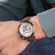 Sherbrook 2H Black Dial Brown Leather